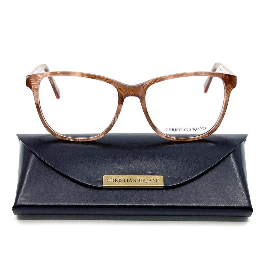 NEW!!! CHRISTIAN SIRIANO Eye Frames AMBER PNKMB